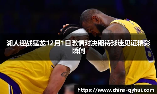 湖人迎战猛龙12月1日激情对决期待球迷见证精彩瞬间